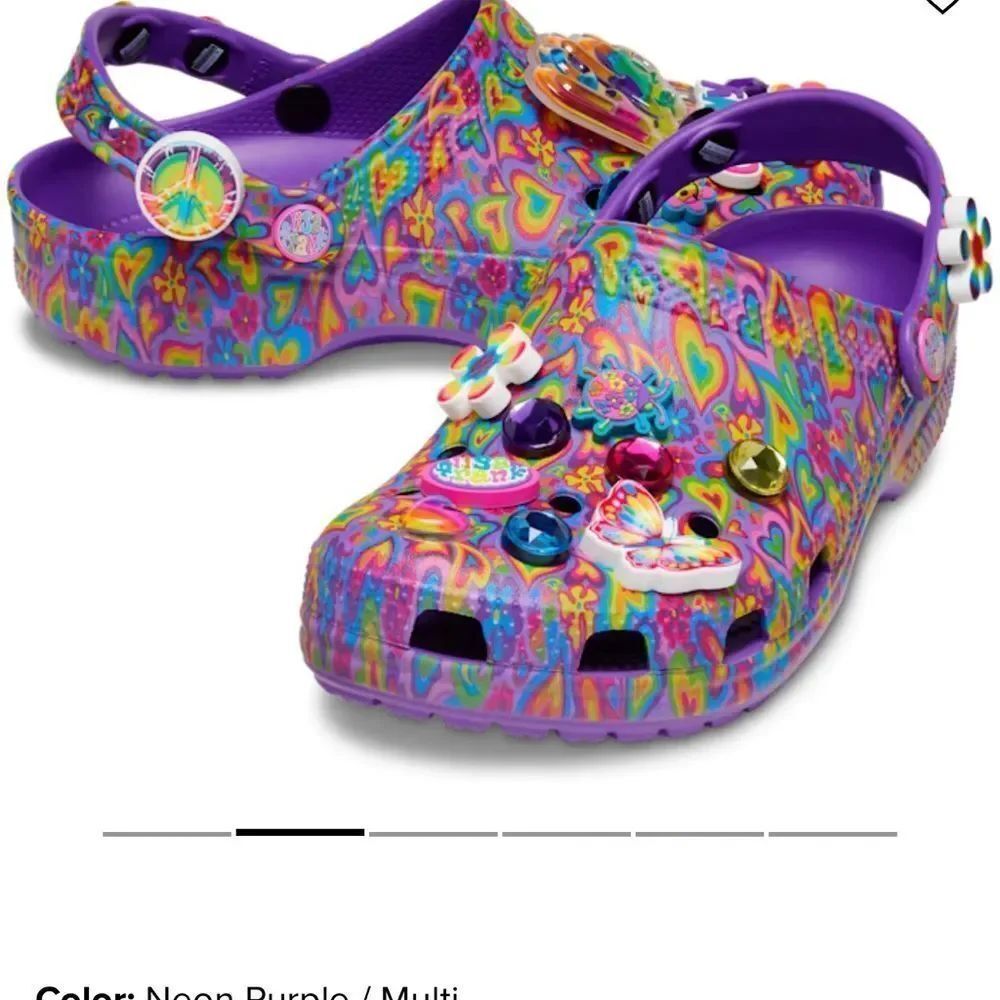 NEW in Box Croc X Lisa Frank Limited Edition Women’s 9 - Picture 6 of 9